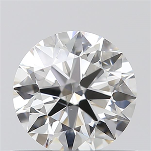 Picture of 0.54 Carats, Round with Excellent Cut, G Color, SI2 Clarity and Certified by GIA