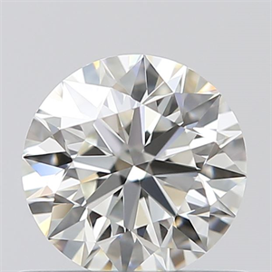Picture of 0.55 Carats, Round with Excellent Cut, I Color, VVS1 Clarity and Certified by GIA