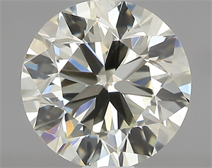 Picture of 0.70 Carats, Round with Very Good Cut, N Color, VS2 Clarity and Certified by GIA