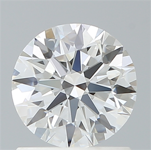 Picture of Lab Created Diamond 1.04 Carats, Round with Ideal Cut, E Color, IF Clarity and Certified by IGI