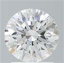 Del inventario de diamantes de laboratorio, 1.61 quilates, Redondo , Color E, claridad VS1 y certificado IGI