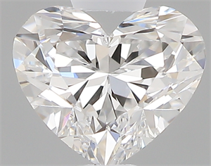Picture of 0.40 Carats, Heart E Color, VVS2 Clarity and Certified by GIA