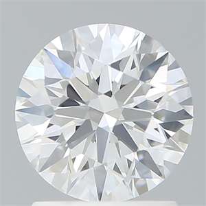 Picture of Lab Created Diamond 1.50 Carats, Round with Excellent Cut, D Color, IF Clarity and Certified by IGI
