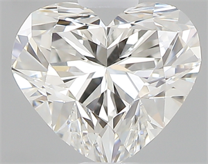 Picture of 0.55 Carats, Heart G Color, VVS2 Clarity and Certified by GIA