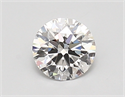Lab Created Diamond 0.72 Carats, Round with ideal Cut, E Color, vvs2 Clarity and Certified by IGI