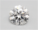 Lab Created Diamond 0.72 Carats, Round with ideal Cut, D Color, vs1 Clarity and Certified by IGI