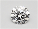 Lab Created Diamond 0.71 Carats, Round with ideal Cut, D Color, vs1 Clarity and Certified by IGI