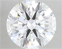 Del inventario de diamantes de laboratorio, 2.42 quilates, Redondo , Color E, claridad vvs1 y certificado IGI