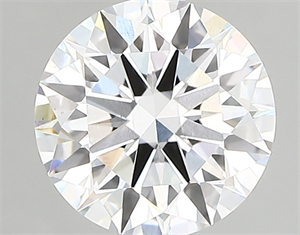 Picture of Lab Created Diamond 2.04 Carats, Round with ideal Cut, D Color, vs1 Clarity and Certified by IGI