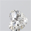 0.40 Carats, Heart F Color, VVS2 Clarity and Certified by GIA