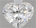0.40 Carats, Heart E Color, IF Clarity and Certified by GIA