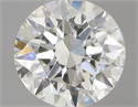 0.70 Carats, Round with Excellent Cut, I Color, VS1 Clarity and Certified by GIA