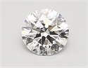 Lab Created Diamond 0.90 Carats, Round with ideal Cut, E Color, vvs2 Clarity and Certified by IGI