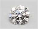 Lab Created Diamond 0.77 Carats, Round with ideal Cut, F Color, vs2 Clarity and Certified by IGI