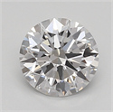 Lab Created Diamond 0.72 Carats, Round with ideal Cut, E Color, vs2 Clarity and Certified by IGI