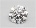 Lab Created Diamond 0.70 Carats, Round with ideal Cut, D Color, vs2 Clarity and Certified by IGI