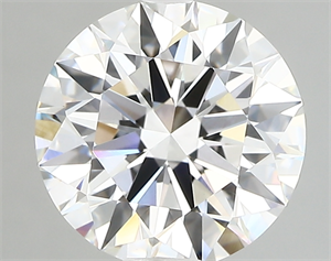 Foto Del inventario de diamantes de laboratorio, 3.09 quilates, Redondo , Color E, claridad vvs2 y certificado IGI de