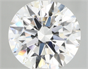 Del inventario de diamantes de laboratorio, 3.09 quilates, Redondo , Color E, claridad vvs2 y certificado IGI