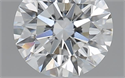 0.65 Carats, Round with Excellent Cut, F Color, VVS2 Clarity and Certified by GIA