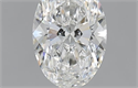 0.71 Carats, Oval H Color, VS1 Clarity and Certified by GIA