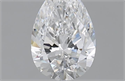 0.90 Carats, Pear D Color, VVS1 Clarity and Certified by GIA