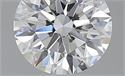 1.50 Carats, Round with Excellent Cut, E Color, SI1 Clarity and Certified by GIA