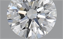 0.51 Carats, Round with Excellent Cut, G Color, VVS1 Clarity and Certified by GIA