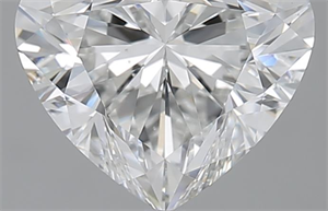 Picture of 1.51 Carats, Heart F Color, SI1 Clarity and Certified by GIA