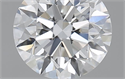 0.90 Carats, Round with Excellent Cut, D Color, VVS1 Clarity and Certified by GIA
