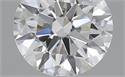 0.60 Carats, Round with Excellent Cut, H Color, VS1 Clarity and Certified by GIA