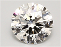 Lab Created Diamond 1.86 Carats, Round with ideal Cut, E Color, vvs2 Clarity and Certified by IGI