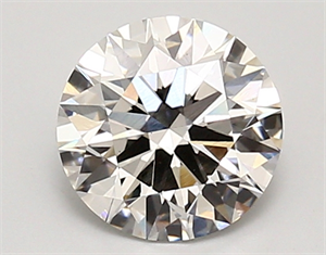 Picture of Lab Grown Diamond 1.85 Carats, Round with ideal Cut, E Color, vvs2 Clarity and Certified by IGI
