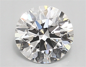 Picture of Lab Created Diamond 1.57 Carats, Round with ideal Cut, D Color, vvs1 Clarity and Certified by IGI