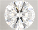 Lab Created Diamond 3.09 Carats, Round with ideal Cut, E Color, vvs2 Clarity and Certified by IGI