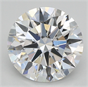Del inventario de diamantes de laboratorio, 2.10 quilates, Redondo , Color E, claridad vs1 y certificado IGI