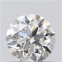 0.50 Carats, Round with Very Good Cut, G Color, SI1 Clarity and Certified by GIA