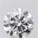0.50 Carats, Round with Very Good Cut, F Color, SI2 Clarity and Certified by GIA