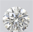0.62 Carats, Round with Excellent Cut, J Color, VS1 Clarity and Certified by GIA