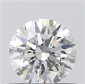 0.55 Carats, Round with Excellent Cut, F Color, IF Clarity and Certified by GIA