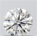 0.50 Carats, Round with Excellent Cut, J Color, VS1 Clarity and Certified by GIA