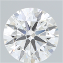Del inventario de diamantes de laboratorio, 7.26 quilates, Redondo , Color F, claridad VS1 y certificado IGI