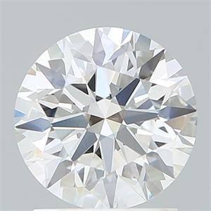 Foto Del inventario de diamantes de laboratorio, 1.56 quilates, Redondo , Color E, claridad VVS2 y certificado IGI de