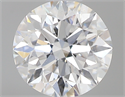 0.50 Carats, Round with Excellent Cut, E Color, SI2 Clarity and Certified by GIA