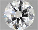 0.50 Carats, Round with Very Good Cut, E Color, VS2 Clarity and Certified by GIA