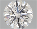 1.02 Carats, Round with Excellent Cut, D Color, SI2 Clarity and Certified by GIA