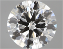0.51 Carats, Round with Very Good Cut, G Color, VVS1 Clarity and Certified by GIA