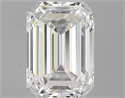 0.51 Carats, Emerald H Color, VVS2 Clarity and Certified by GIA
