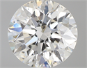 0.80 Carats, Round with Excellent Cut, G Color, SI2 Clarity and Certified by GIA