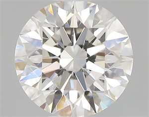 Picture of 0.70 Carats, Round with Excellent Cut, H Color, VVS1 Clarity and Certified by GIA