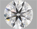0.70 Carats, Round with Very Good Cut, D Color, SI2 Clarity and Certified by GIA